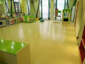 興仁東湖新城偉才幼兒園PVC地膠工程展示封面