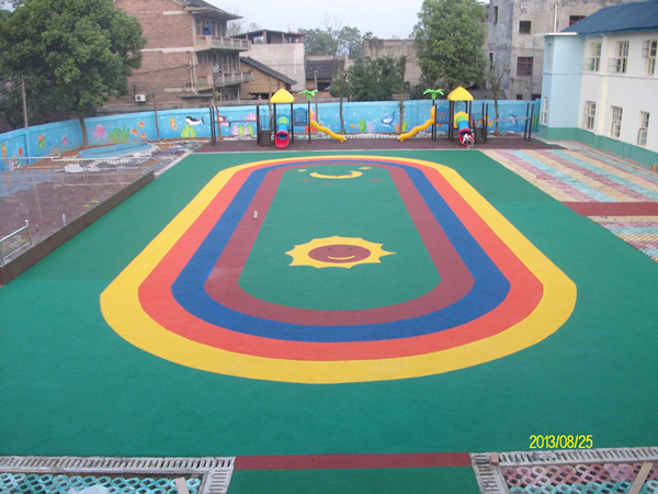 幼兒園室外塑膠跑道設(shè)計
