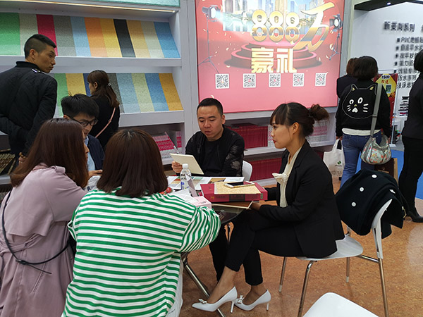 九瑞PVC地板上海地材展:新材料引領潮流
