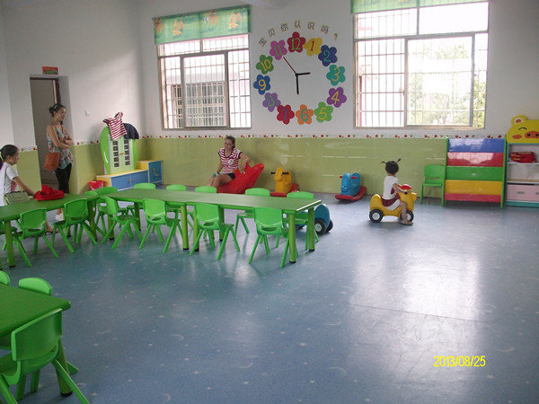 幼兒園地板效果