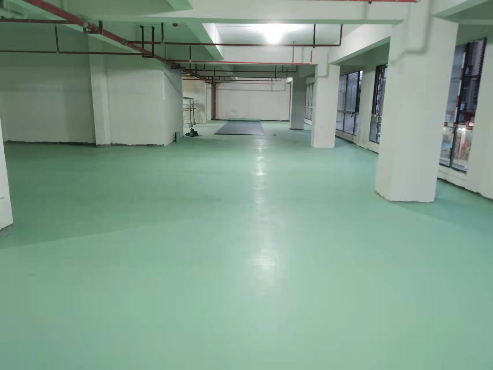 南縣某福利院PVC地板工程案例展示封面