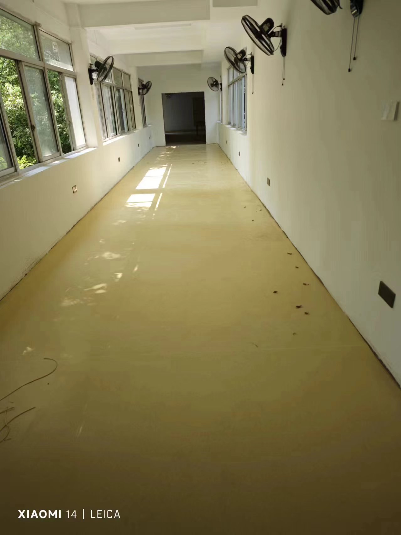 湖南中醫藥大學走廊PVC地板工程案例展示封面