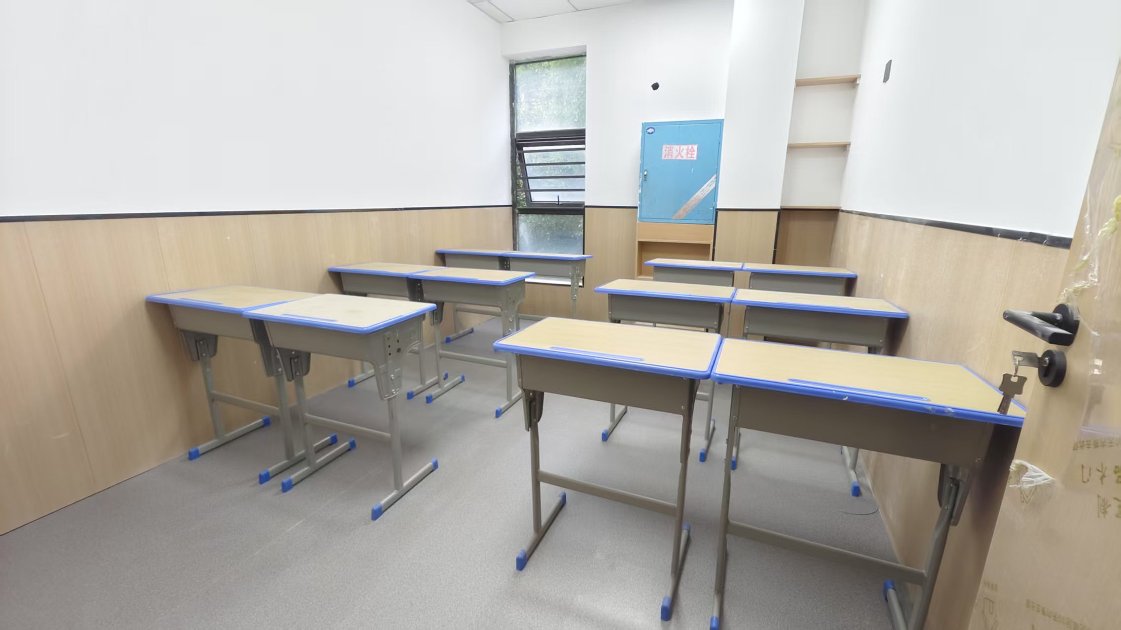 托管中心PVC塑膠地板工程案例展示封面